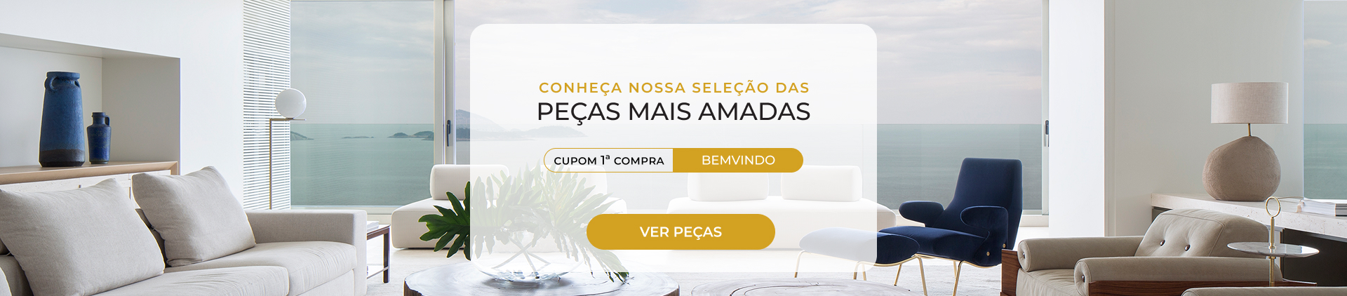 Março Cupom BEMVINDO  - Desk