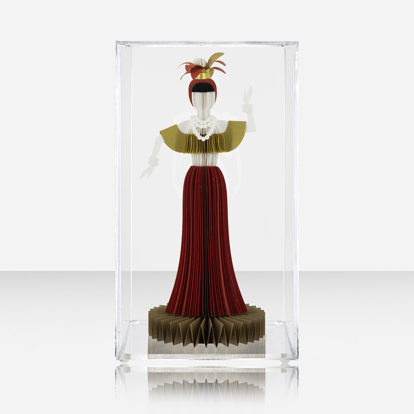 Escultura Carmen Miranda - 18x26 cm | Leila Nishi