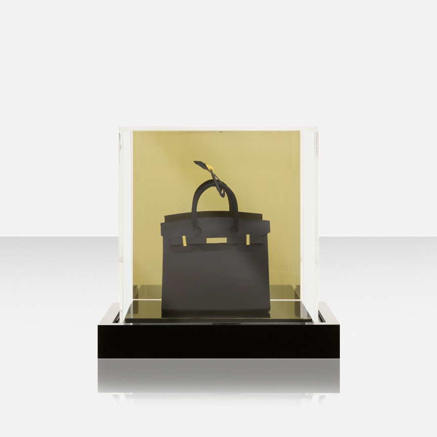 Escultura Birk Preta  - 19x22 cm | Leila Nishi