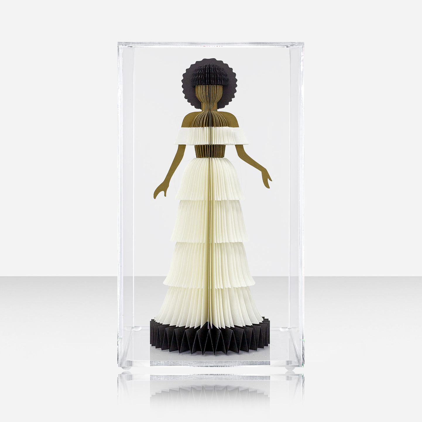 Escultura Dandara dos Palmares - 18x26 cm | Leila Nishi