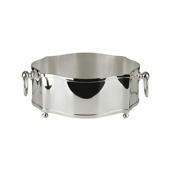 Centro de Mesa Classic Prata - 29 cm | St. James