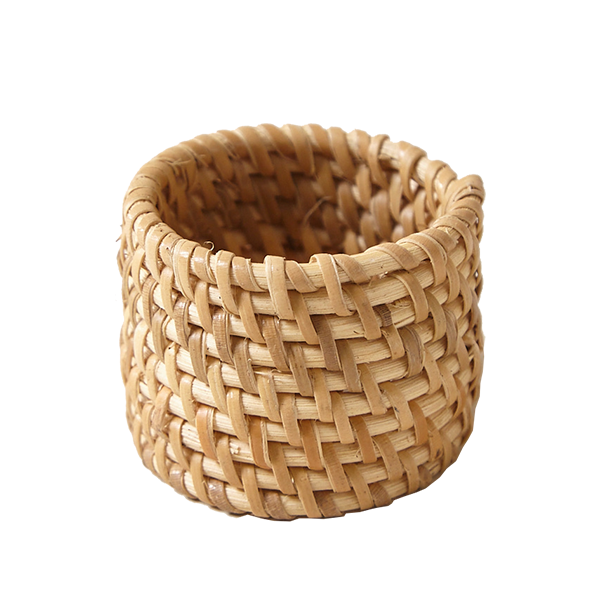 Argola em Rattan para Guardanapo
