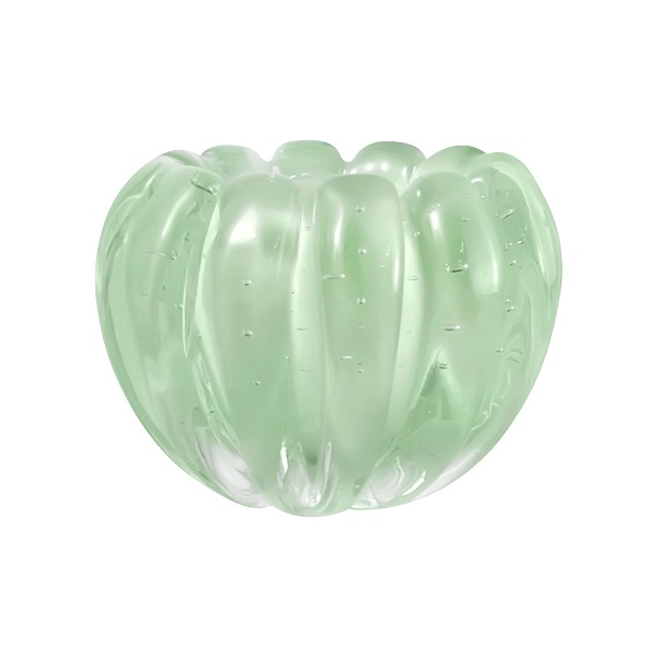 Cachepot Murano Verde Chá - 14x10 cm