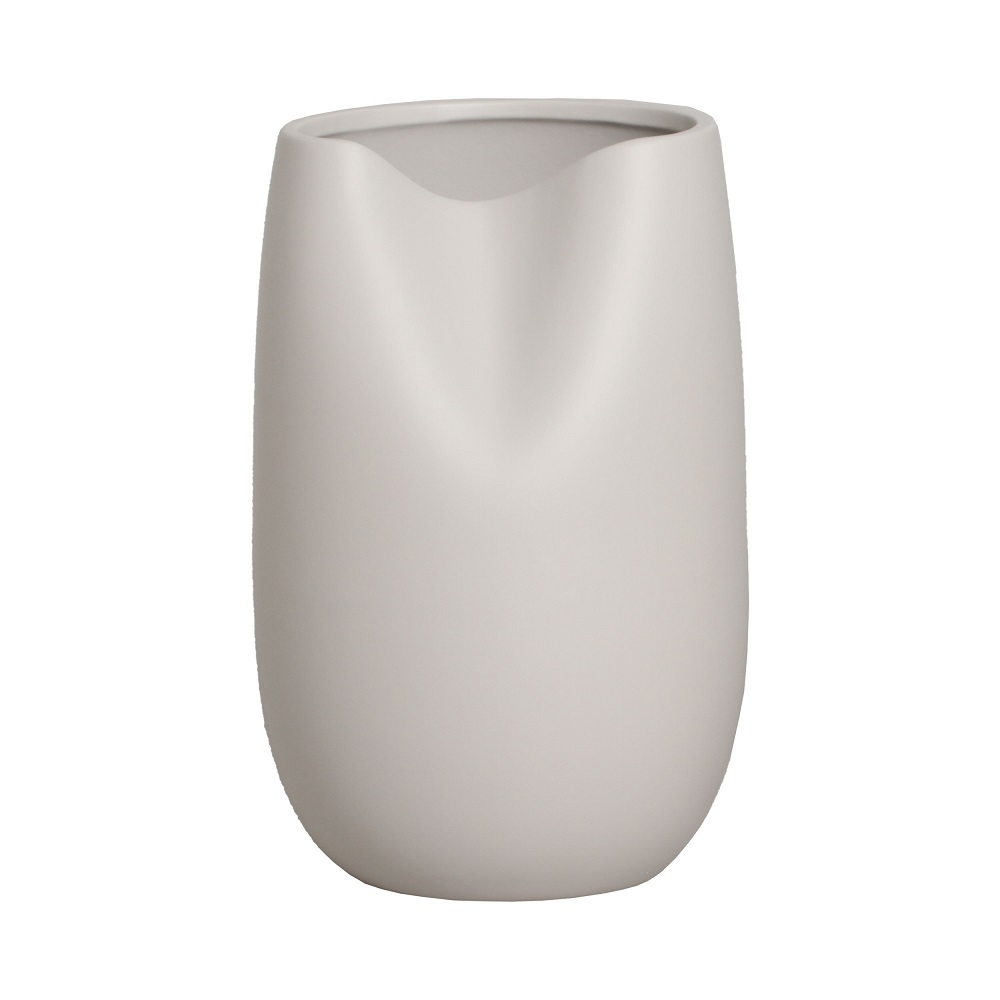 Vaso Off White em Cerâmica - 18x28 cm