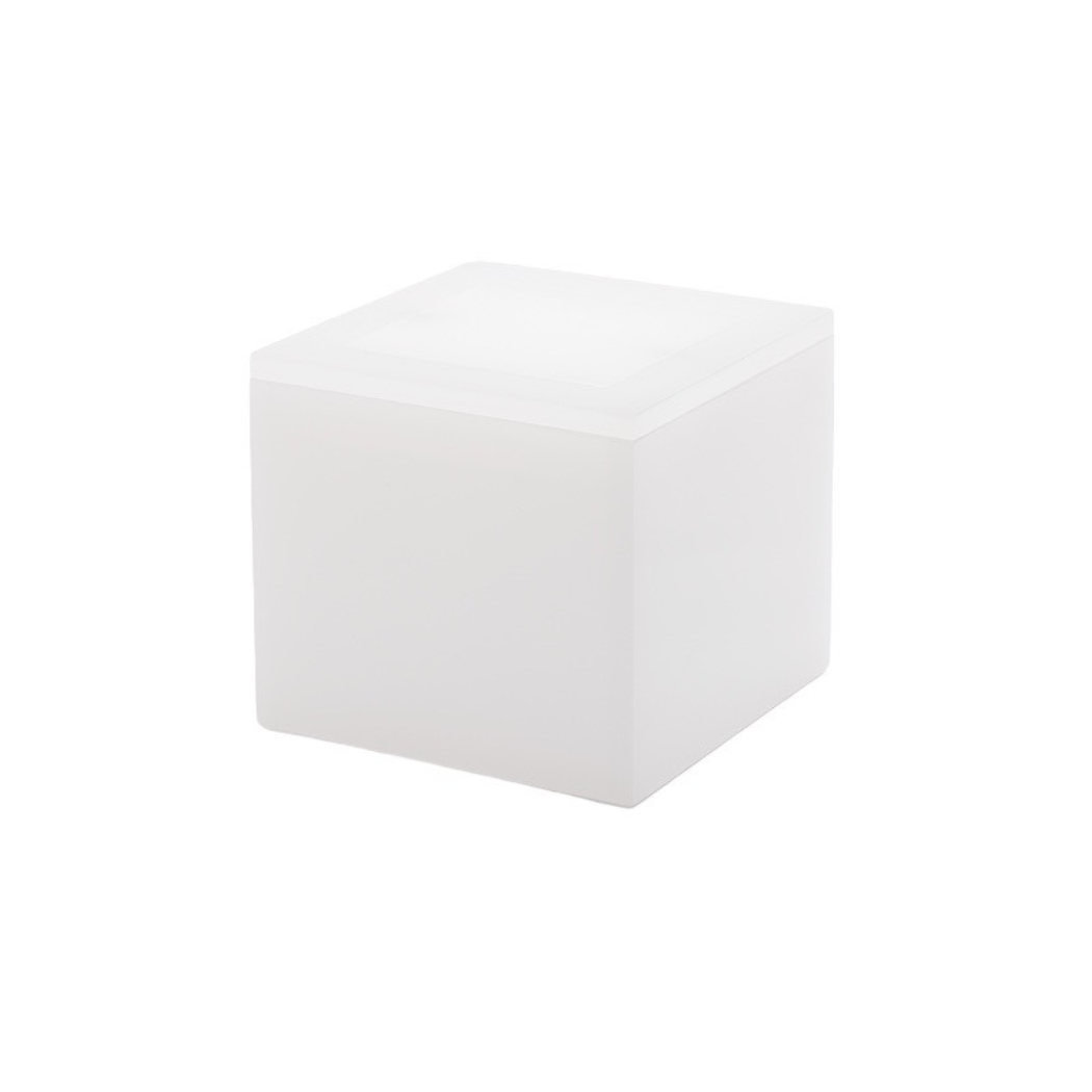 Lixeira de Bancada Square Translúcido - 14x12 cm