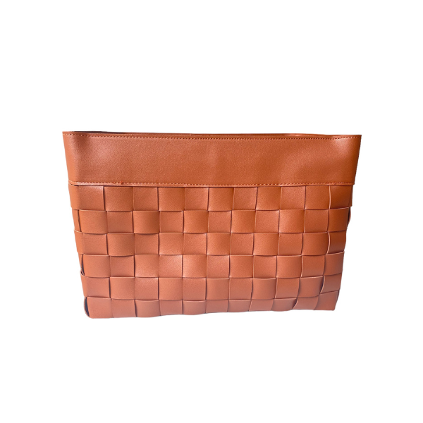 Cesto Retangular Caramelo - 34x22 cm