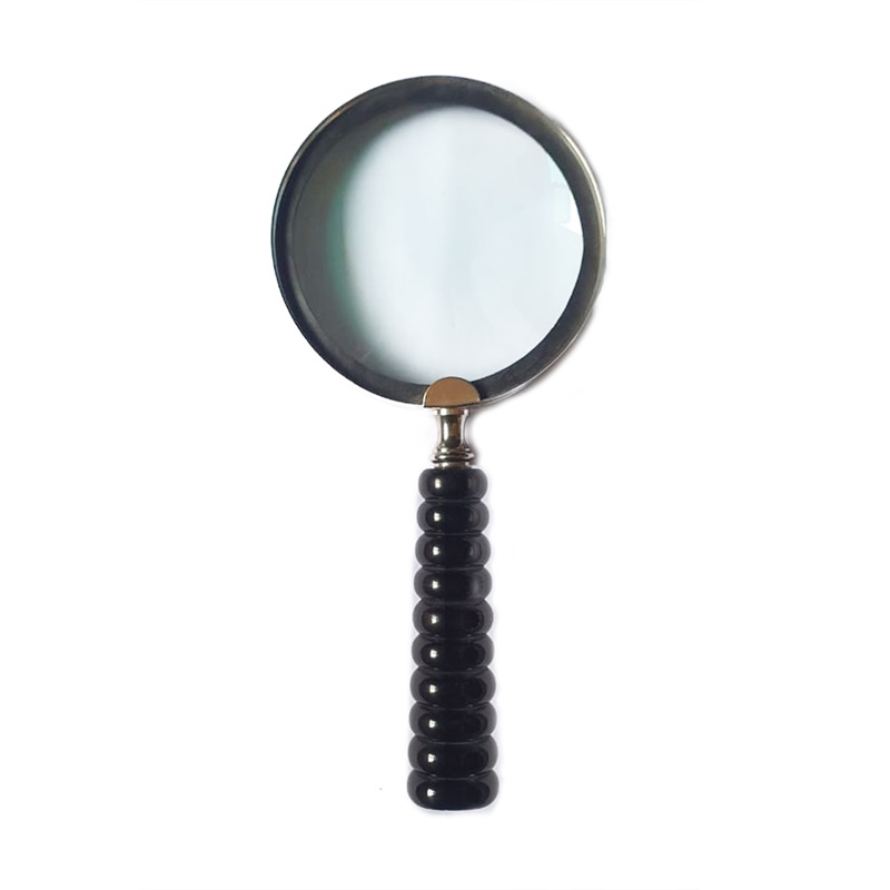 Lupa Decorativa Preta