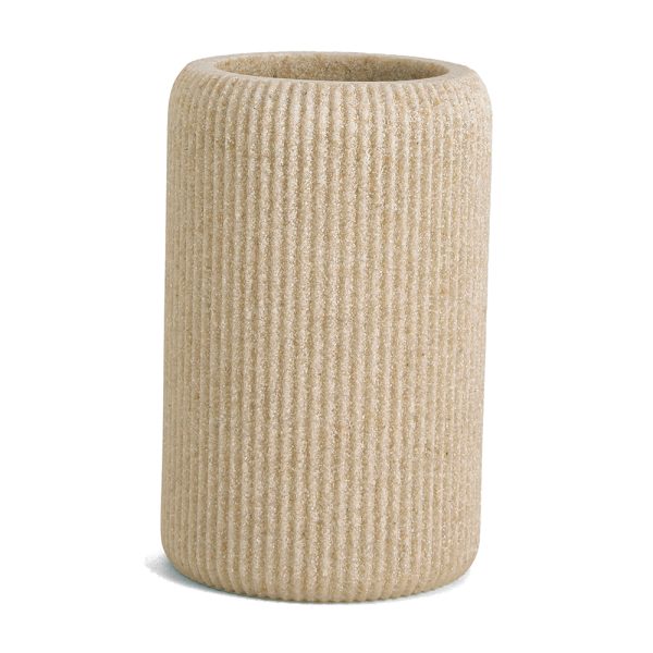 Porta Escova de Dentes Areia - 9x14 cm