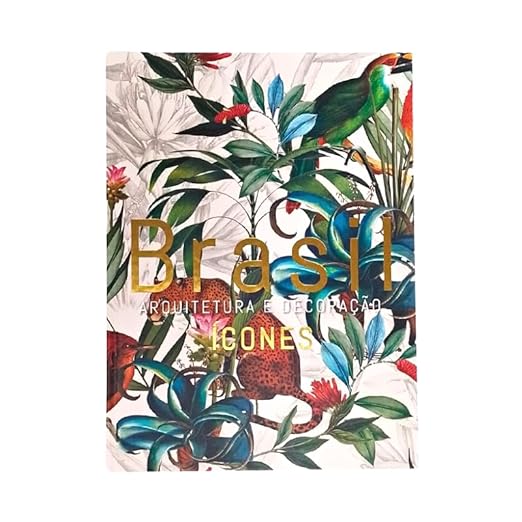 Livro Decorativo - Brasil Ícones 2 - Arquitetura e Decoração