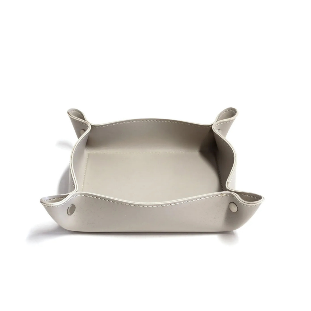 Porta Objetos Off White - 16x16 cm