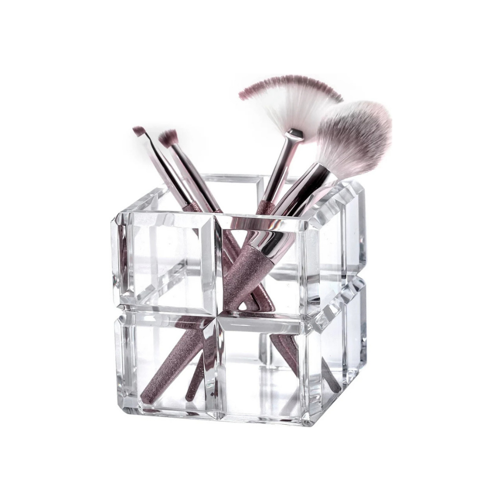 Cubo Bisotê em Acrílico - 10x10 cm